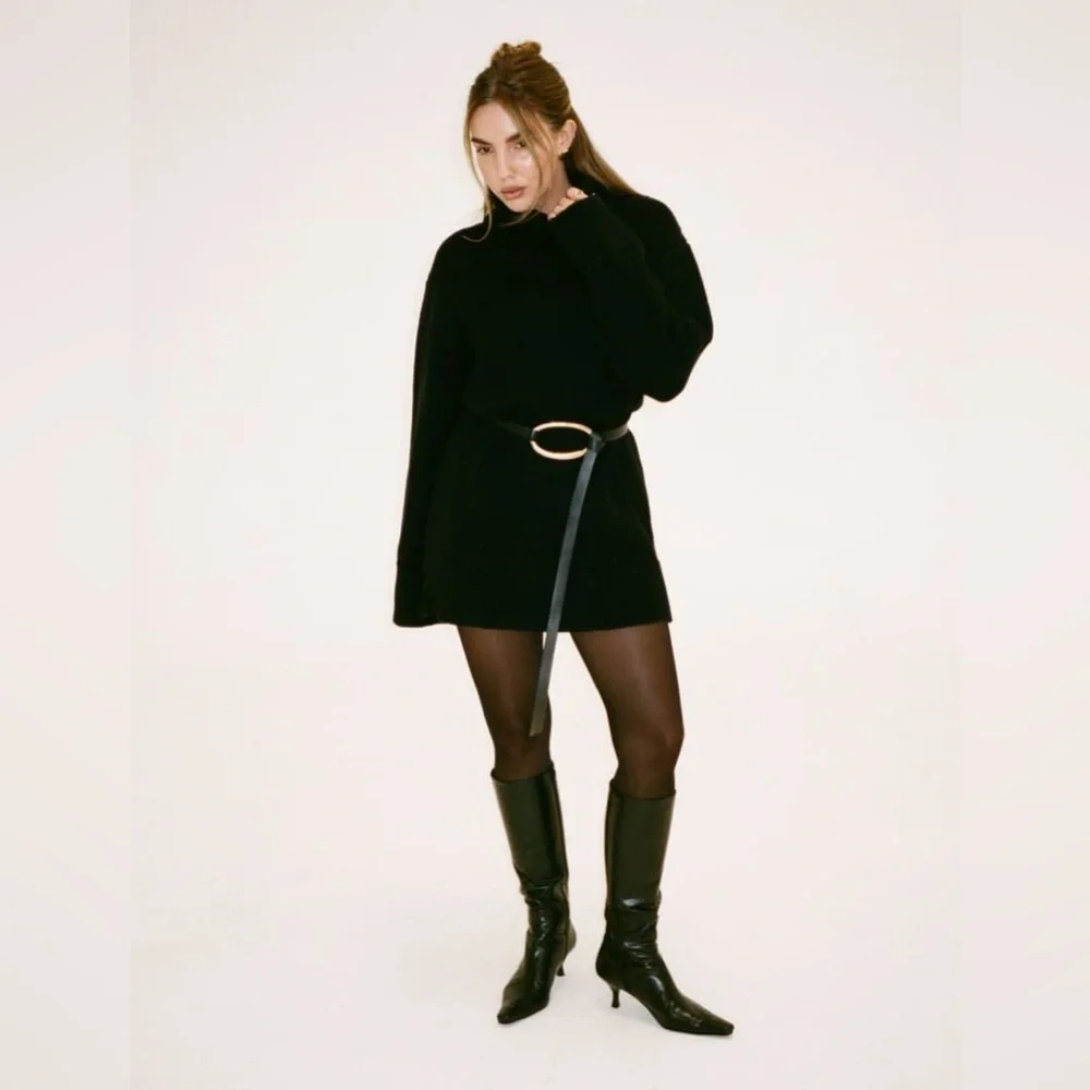 Rumored Denali Turtleneck Mini Dress - Picture 5 of 8